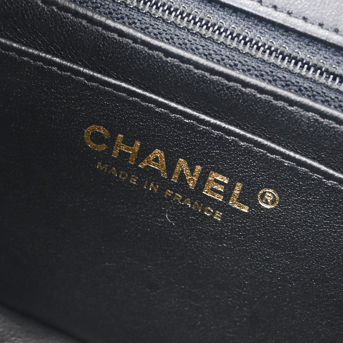 Chanel 2019 Black Embossed Leather Mademoiselle Lock Graffiti Shoulder Bag