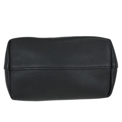Prada Black Leather 2way Shoulder Handbag