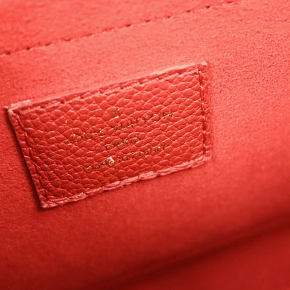 Louis Vuitton Red Monogram Empreinte Saint Sulpice PM M43393