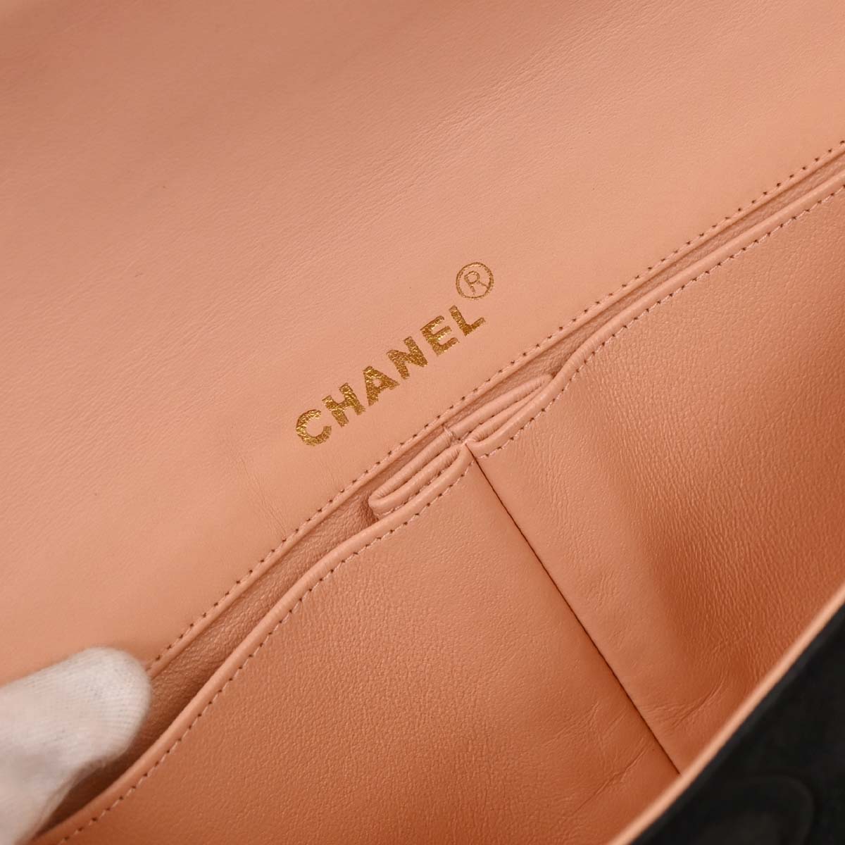 Chanel * 2000-2001 Black Pony Hair East West Shoulder Bag