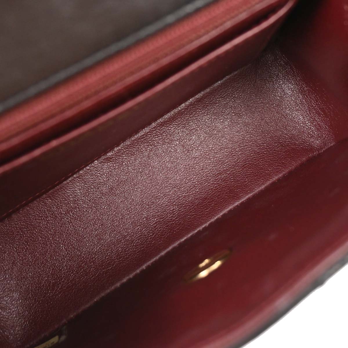 Chanel 2004-2005 Black Lambskin Mini Classic Square Flap Shoulder Bag 17