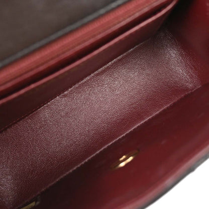 Chanel 2004-2005 Black Lambskin Mini Classic Square Flap Shoulder Bag 17