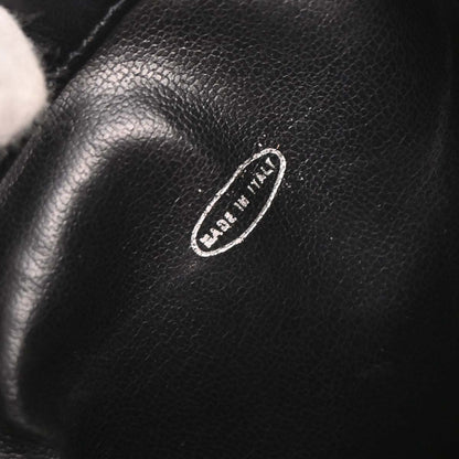 Chanel 1986-1988 Black Lambskin Bicolore Bucket Shoulder Bag