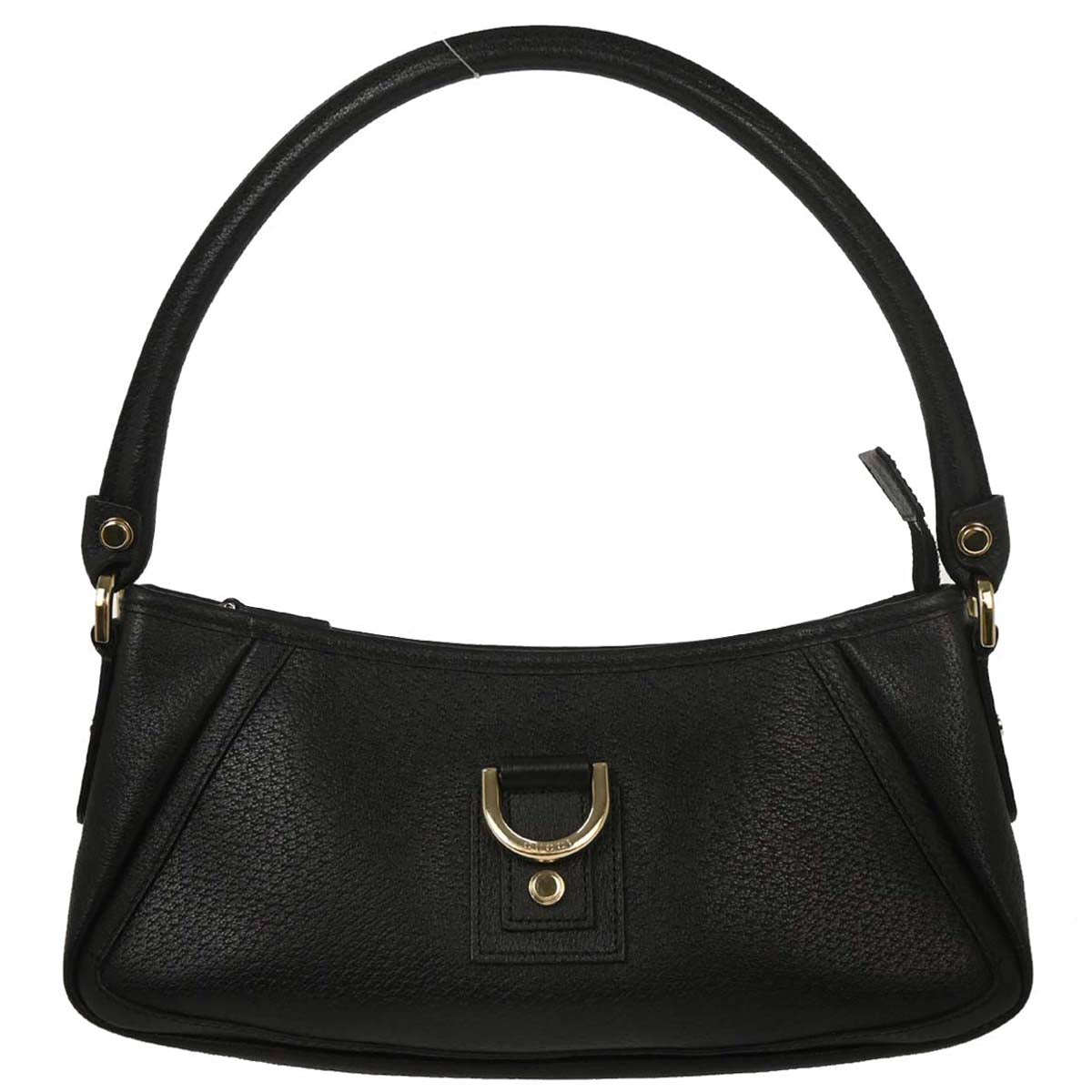 Gucci Black Leather Abbey D Ring Handbag