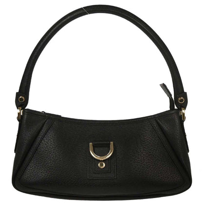 Gucci Black Leather Abbey D Ring Handbag