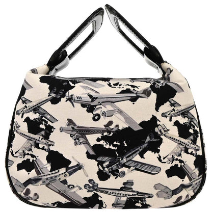 Chanel 2005-2006 White Canvas Handbag