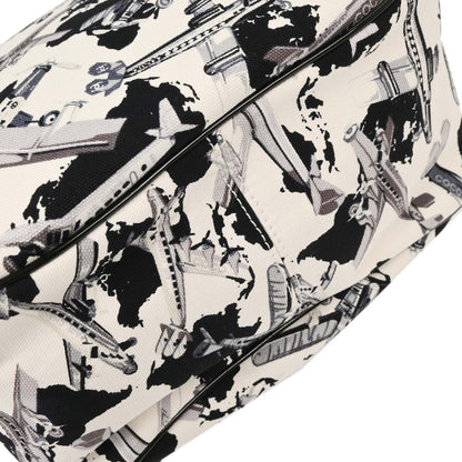 Chanel 2005-2006 White Canvas Handbag