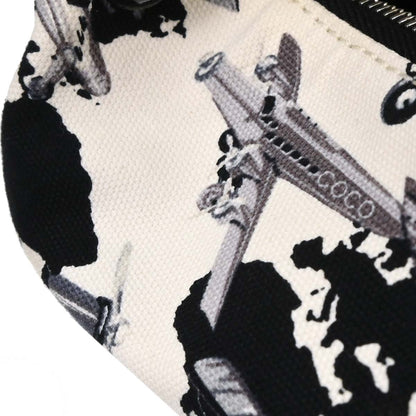 Chanel 2005-2006 White Canvas Handbag