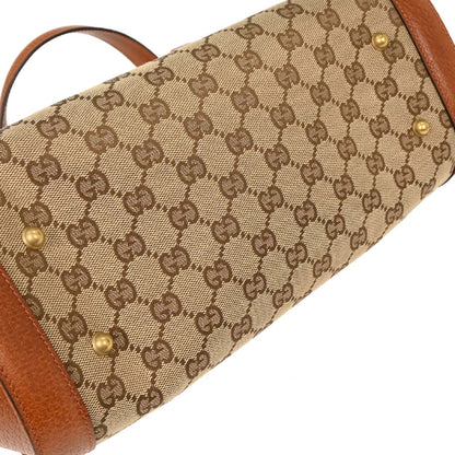 Gucci Beige GG Bamboo Handbag