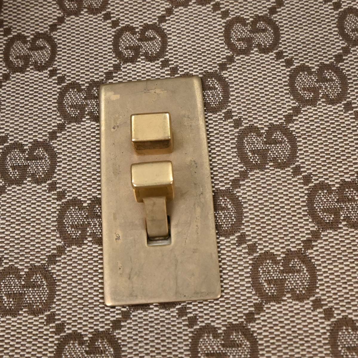 Gucci Beige GG Bamboo Handbag