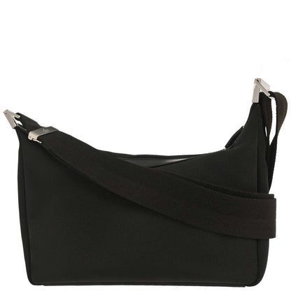 Gucci Black Nylon Hobo Shoulder Bag