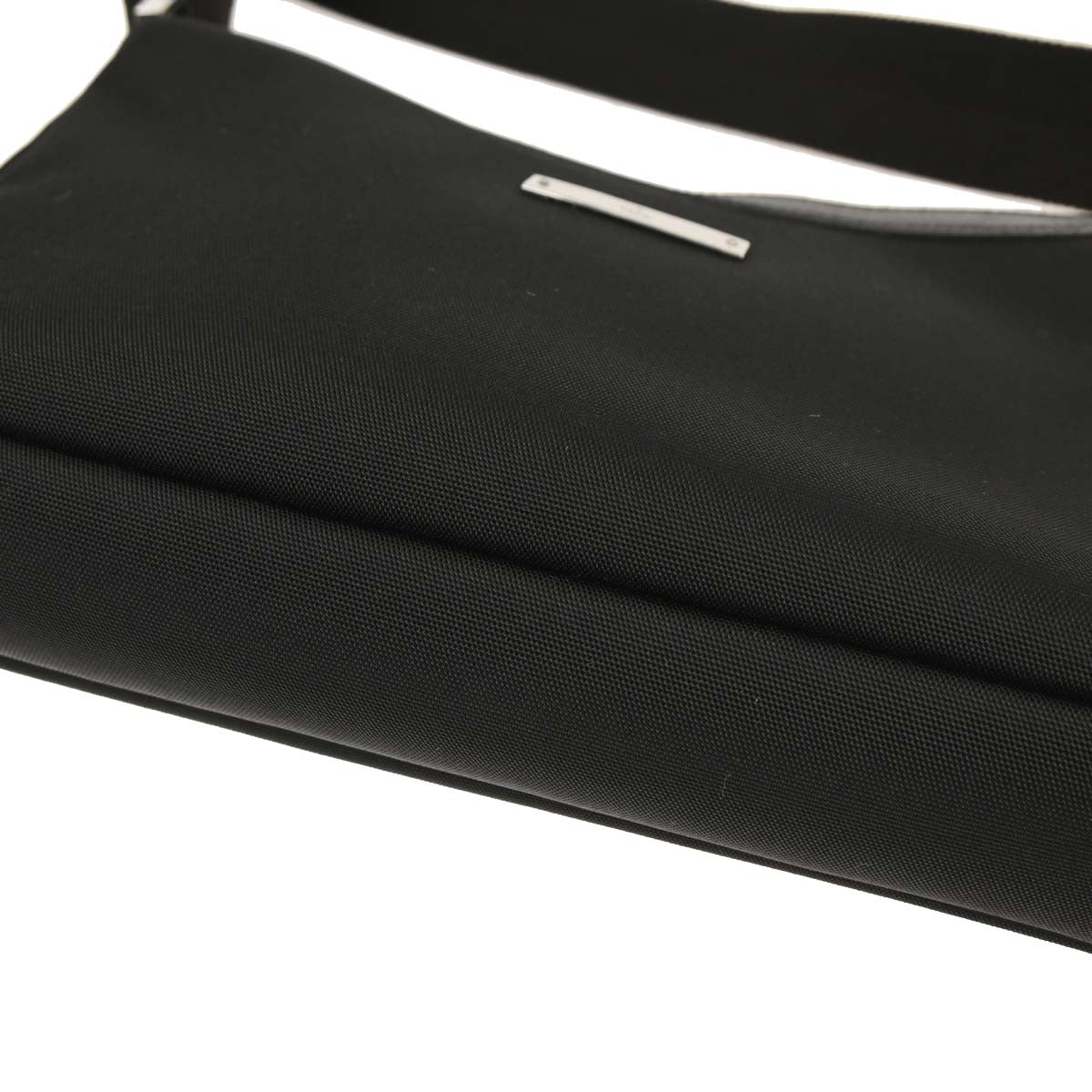 Gucci Black Nylon Hobo Shoulder Bag