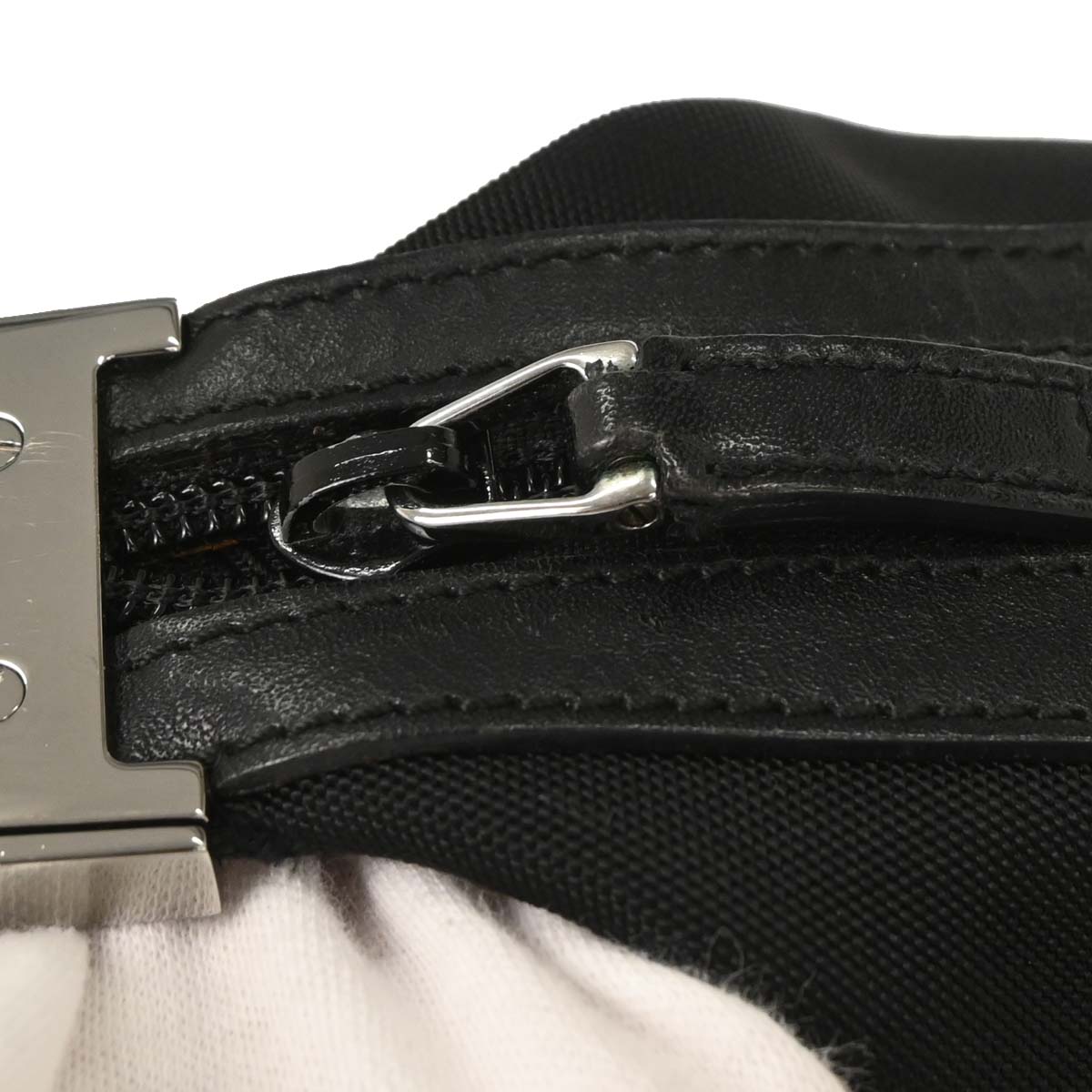 Gucci Black Nylon Hobo Shoulder Bag