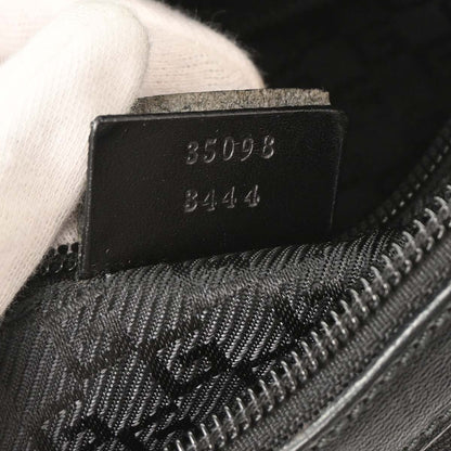 Gucci Black Nylon Hobo Shoulder Bag