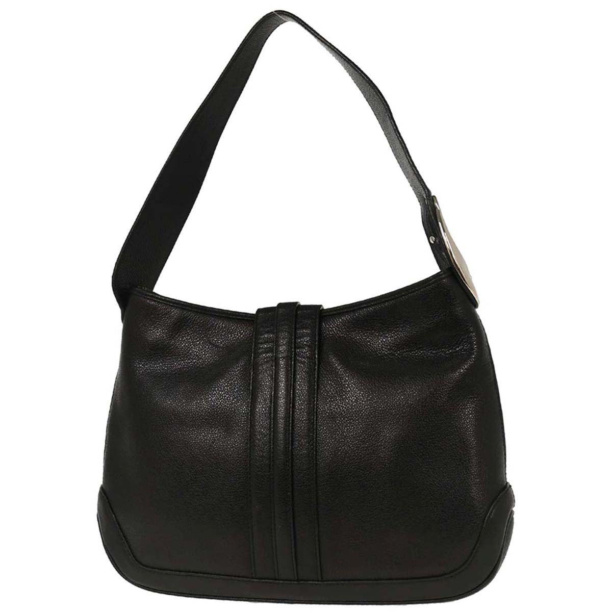 Bvlgari Black Leather Handbag