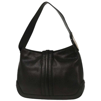 Bvlgari Black Leather Handbag