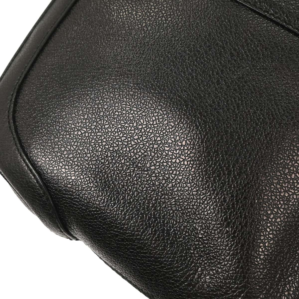 Bvlgari Black Leather Handbag