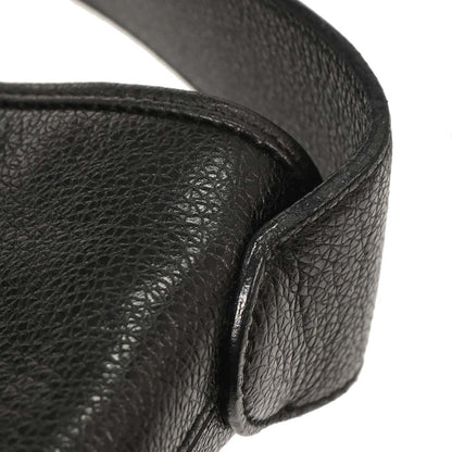 Bvlgari Black Leather Handbag