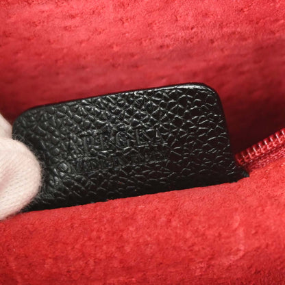 Bvlgari Black Leather Handbag