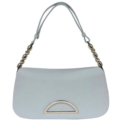 Christian Dior 2000 Light Blue Leather Malice Handbag