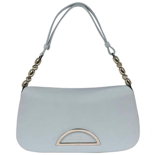 Christian Dior 2000 Light Blue Leather Malice Handbag