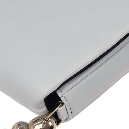 Christian Dior 2000 Light Blue Leather Malice Handbag