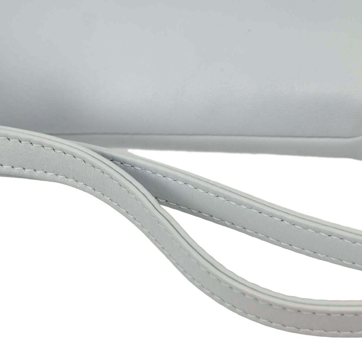 Christian Dior 2000 Light Blue Leather Malice Handbag