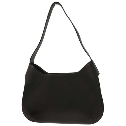 Salvatore Ferragamo Black Leather Shoulder Bag