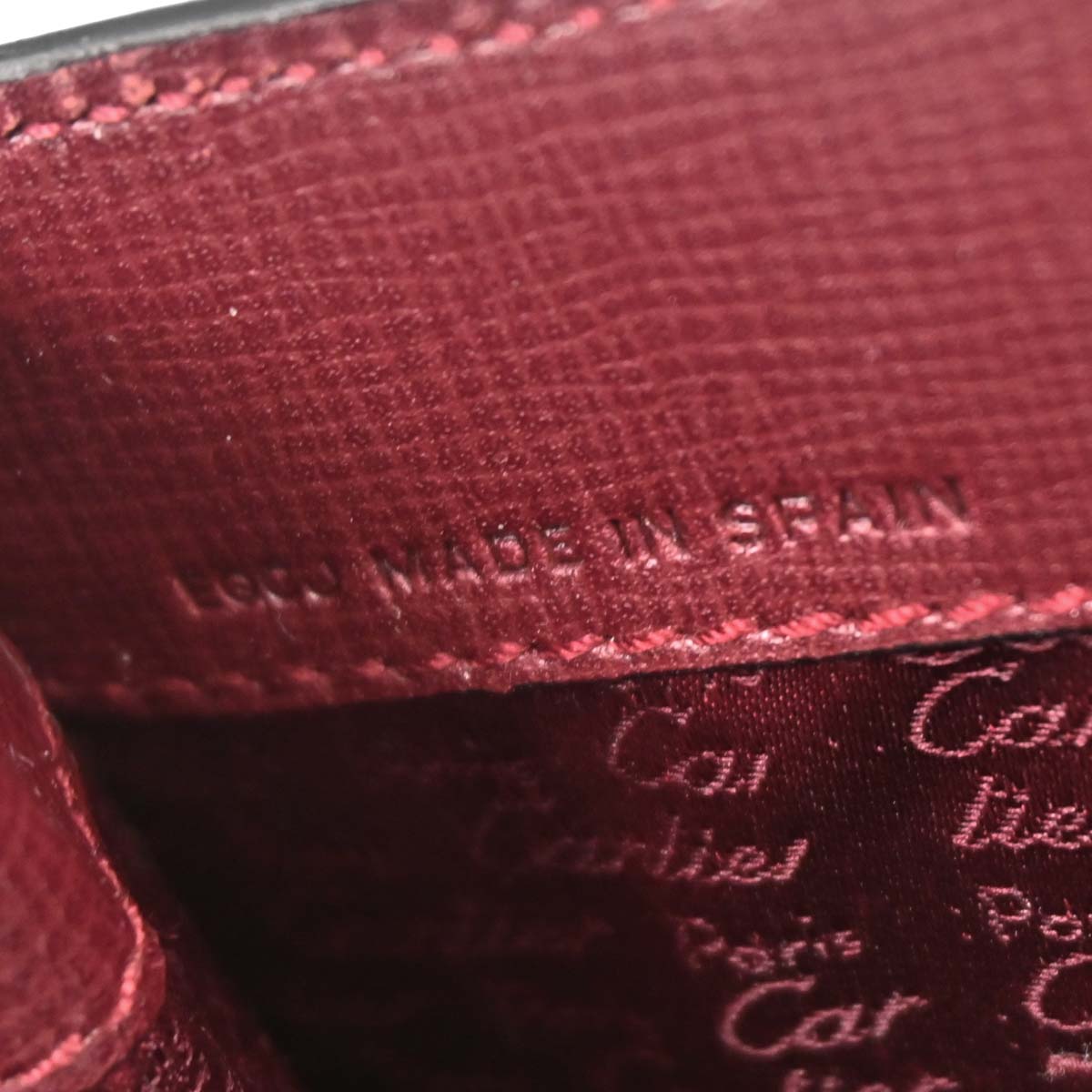 Cartier Bordeaux Handbag