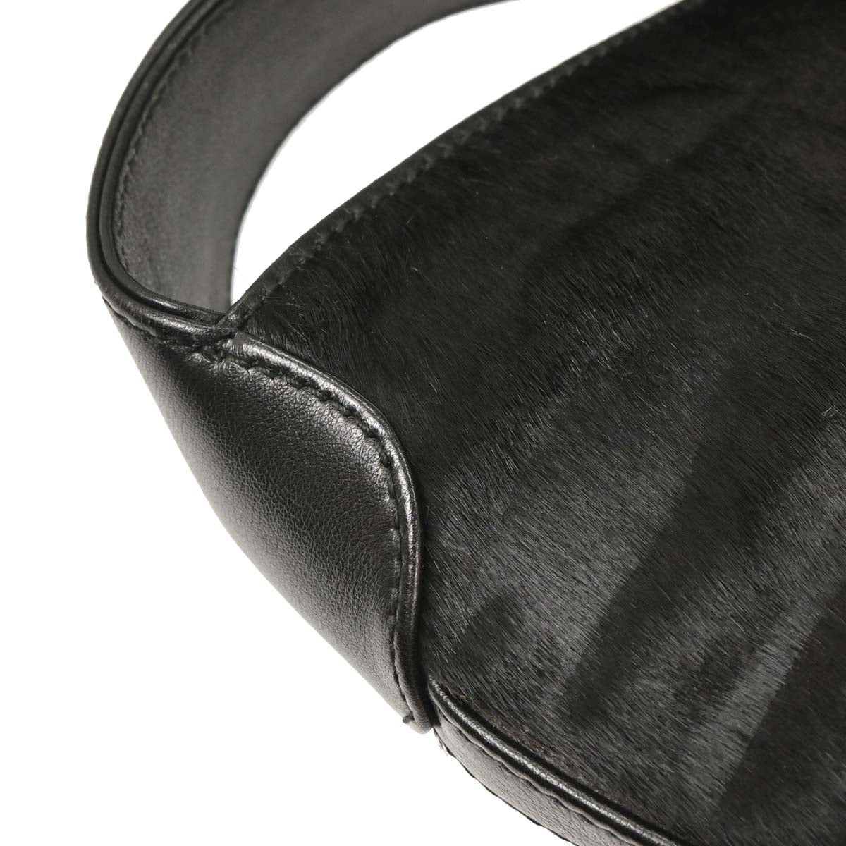 Cartier * Black Pony Hair Panthere Handbag