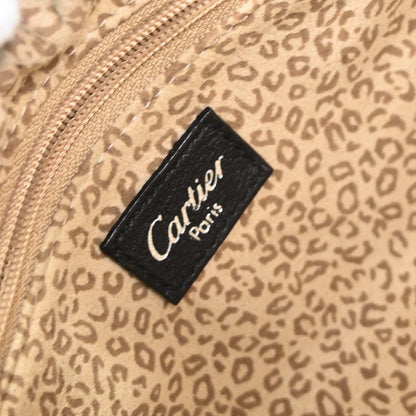 Cartier * Black Pony Hair Panthere Handbag