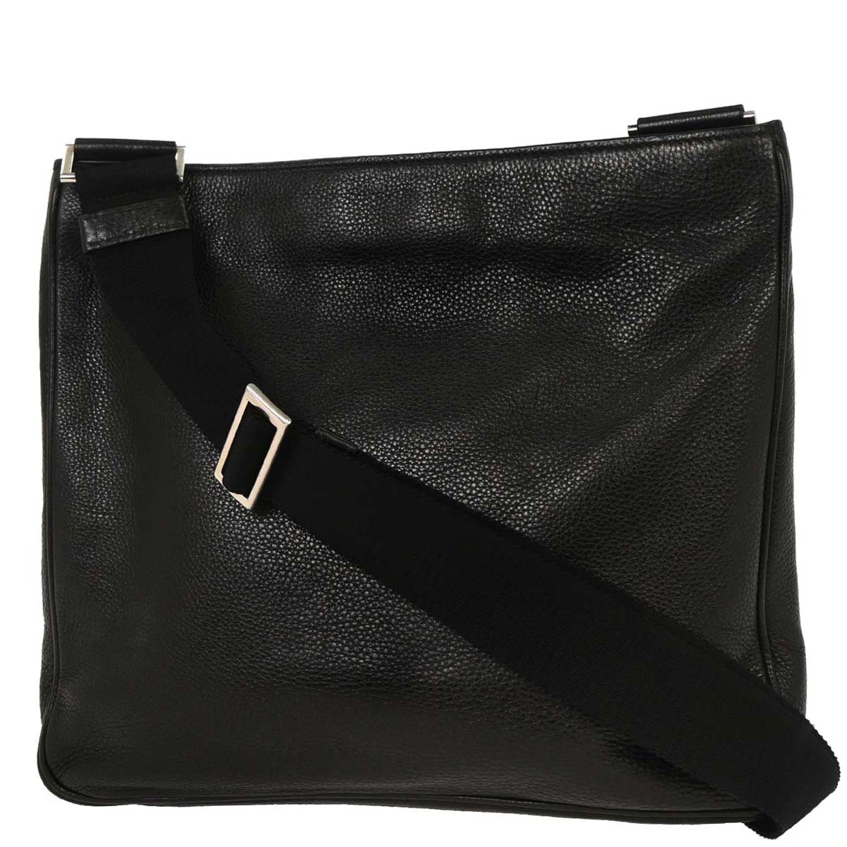 Prada Black Leather Shoulder Bag
