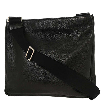 Prada Black Leather Shoulder Bag