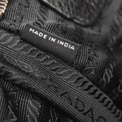 Prada Black Leather Shoulder Bag