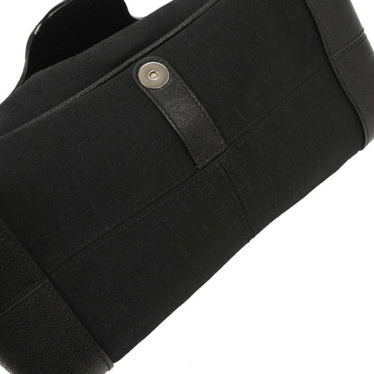 Bvlgari Black Canvas Logomania Handbag