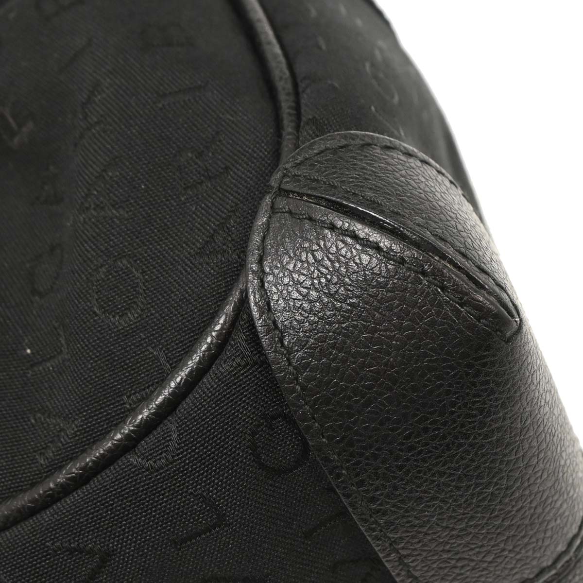 Bvlgari Black Canvas Logomania Handbag