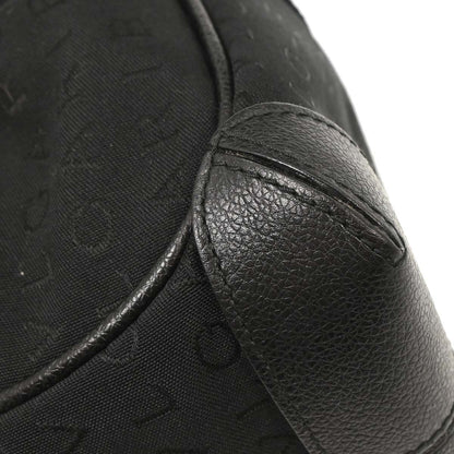 Bvlgari Black Canvas Logomania Handbag