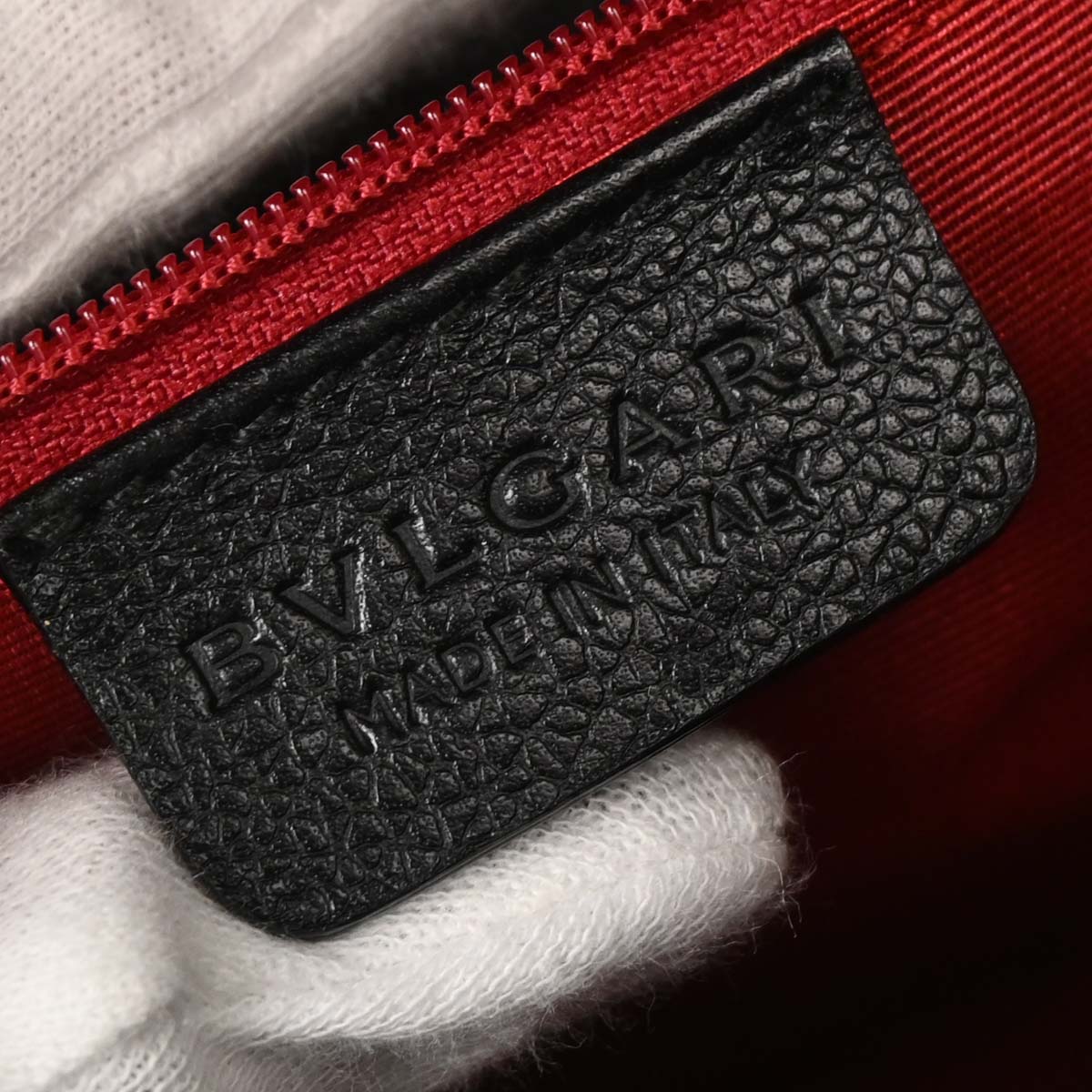 Bvlgari Black Canvas Logomania Handbag