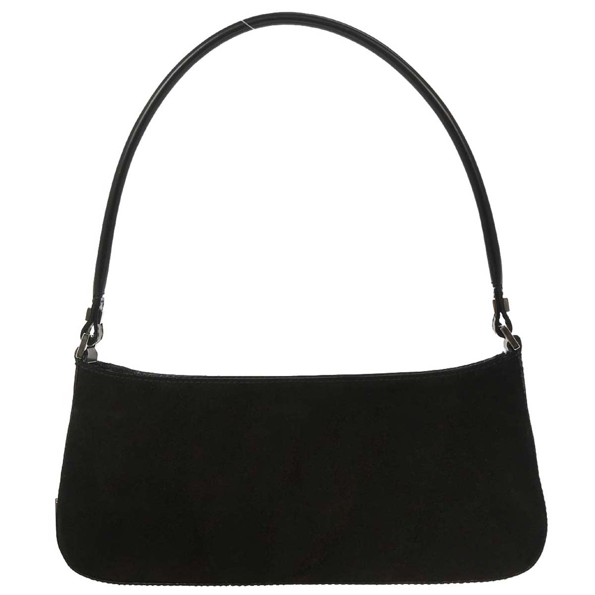 Salvatore Ferragamo Black Suede Handbag