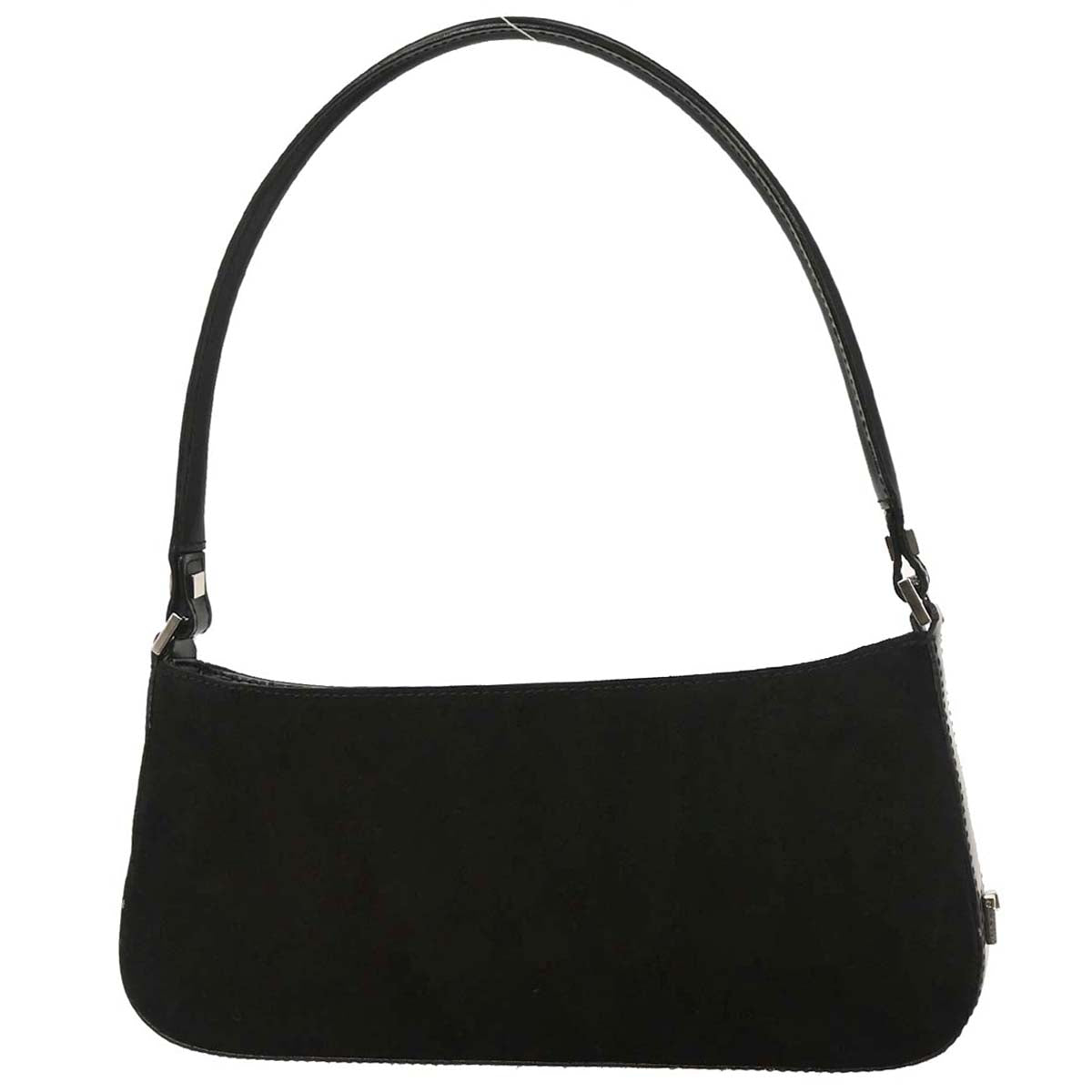 Salvatore Ferragamo Black Suede Handbag