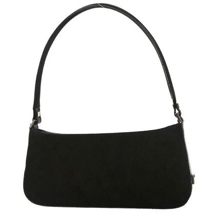Salvatore Ferragamo Black Suede Handbag