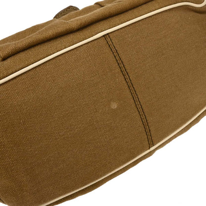 Celine * Brown Canvas Handbag