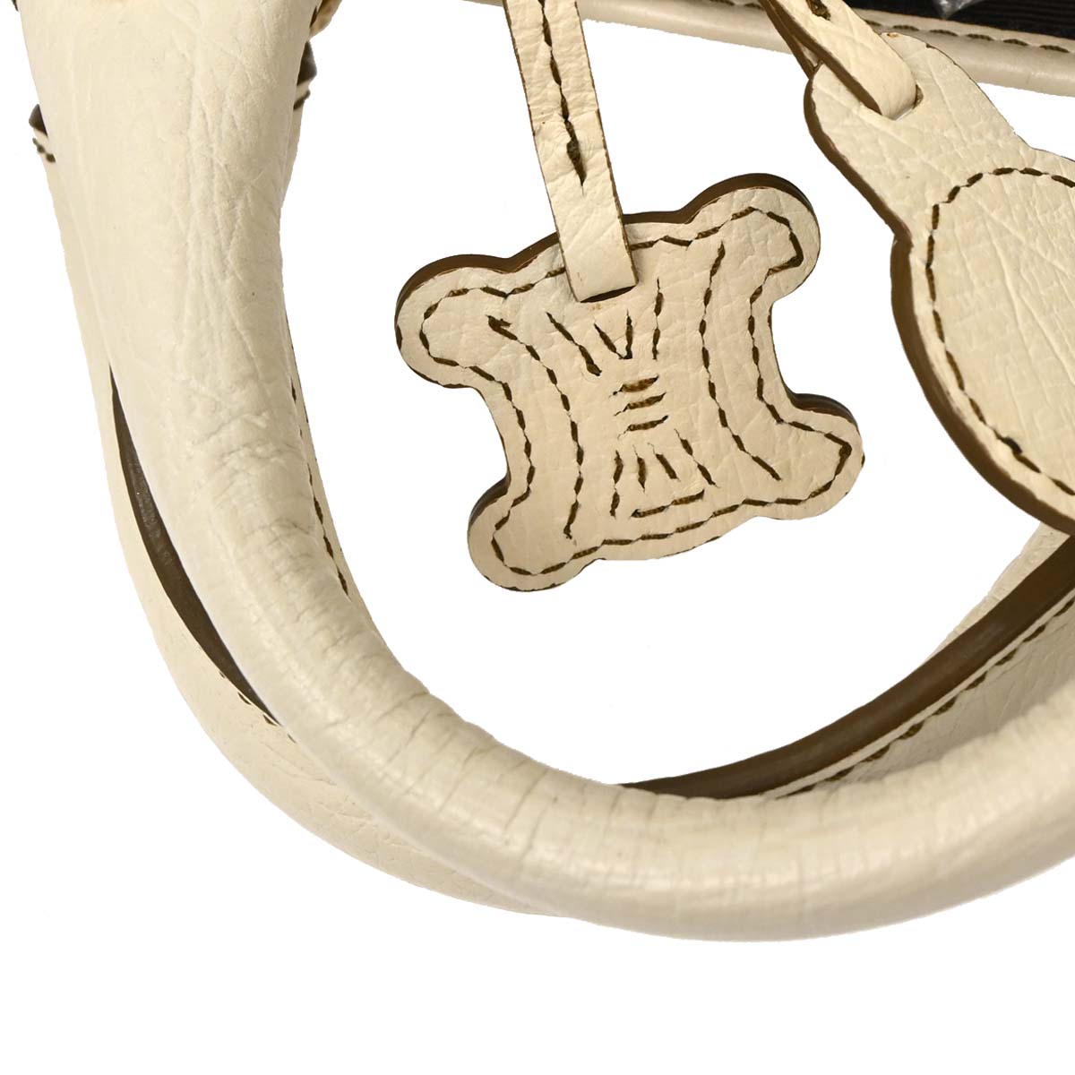 Celine * Brown Canvas Handbag