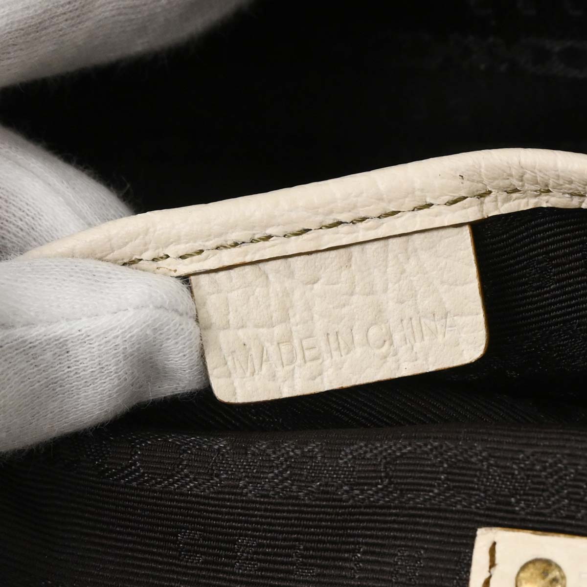 Celine * Brown Canvas Handbag