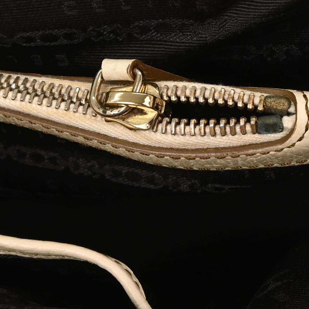 Celine * Brown Canvas Handbag