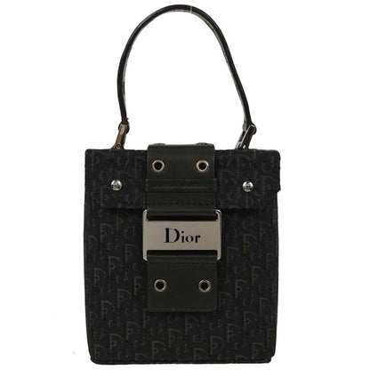 Christian Dior 2002 Black Street Chic Trotter Handbag