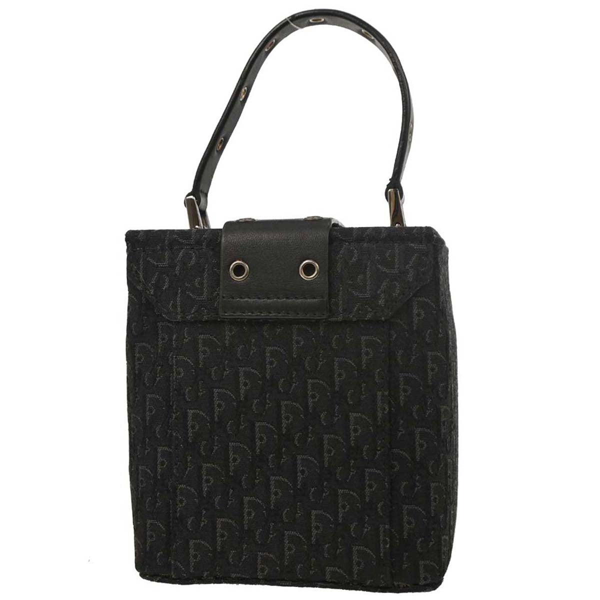 Christian Dior 2002 Black Street Chic Trotter Handbag