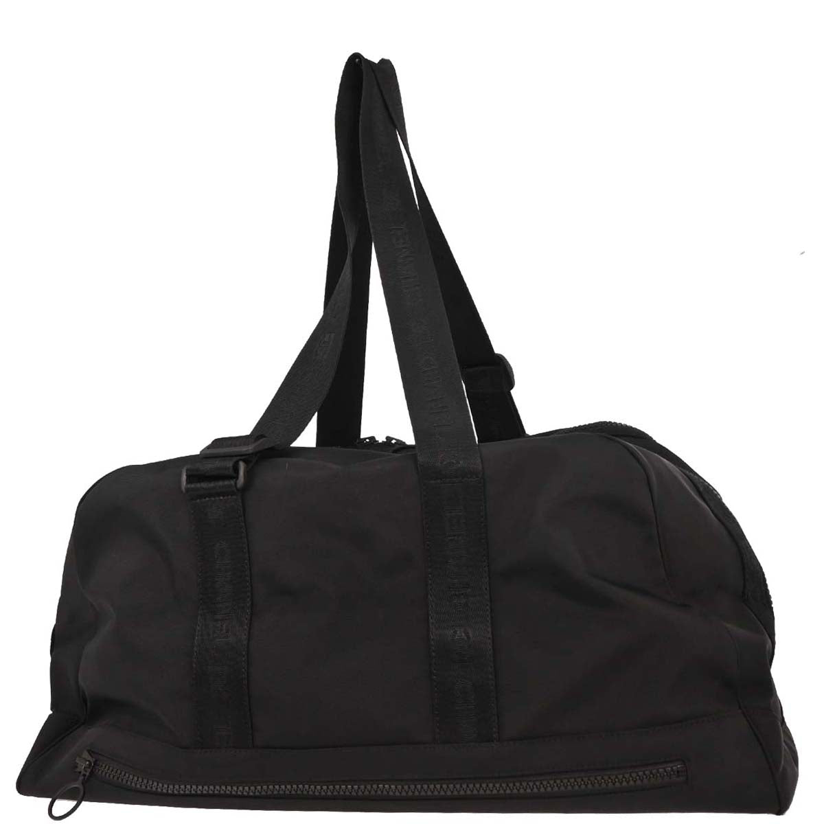 Chanel 2001-2003 Black Nylon Sport Line Duffle Gym Handbag