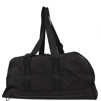 Chanel 2001-2003 Black Nylon Sport Line Duffle Gym Handbag