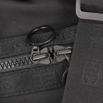 Chanel 2001-2003 Black Nylon Sport Line Duffle Gym Handbag